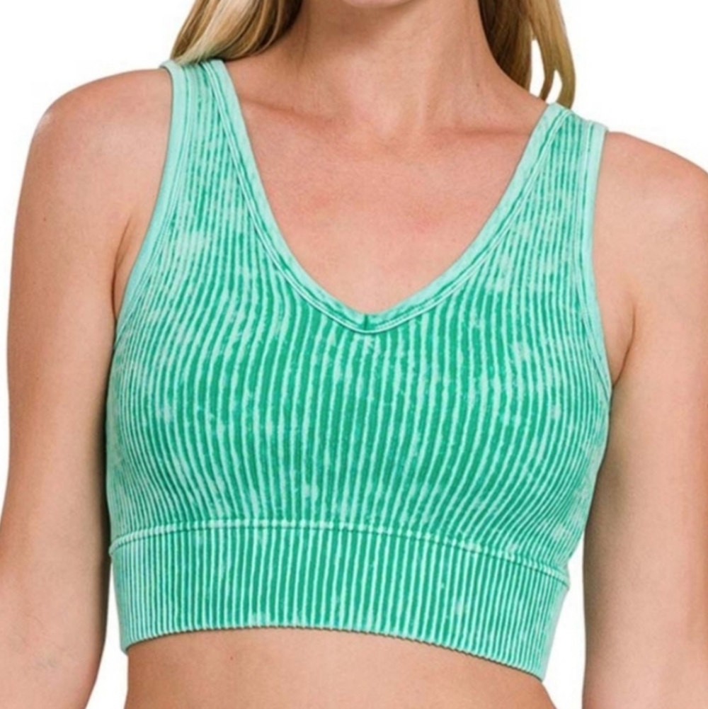 Zenana▪️Ribbed Tank Top in Deep Camel - Picture 6 of 6